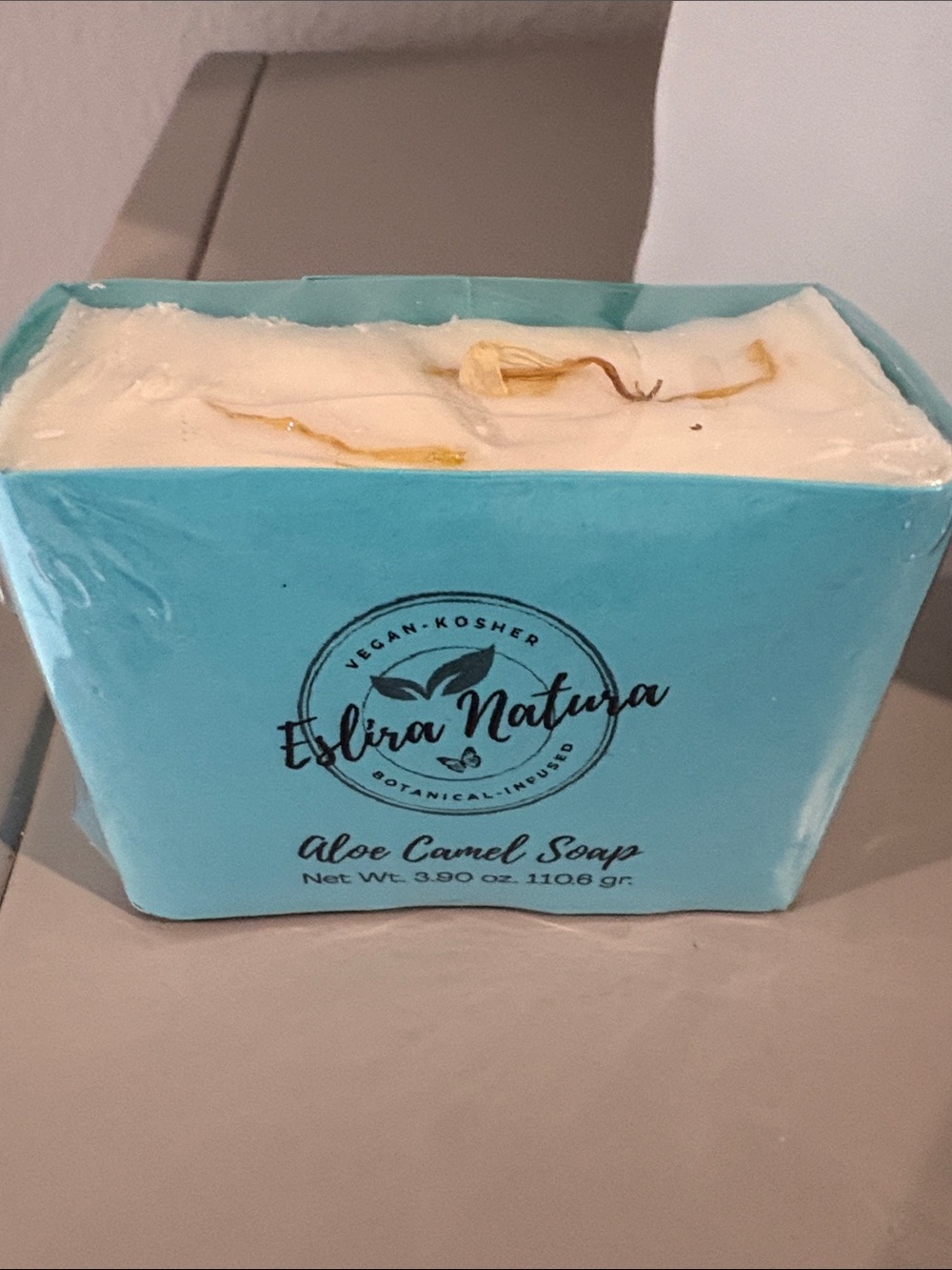Eslira Natura Aloe Camel Soap - Cream & Aqua 3.90 oz.